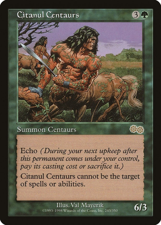 Image for Citanul Centaurs (243) [Urza's Saga]