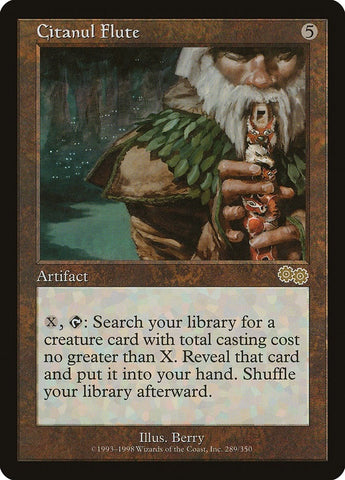 Image for Citanul Flute (289) [Urza's Saga]