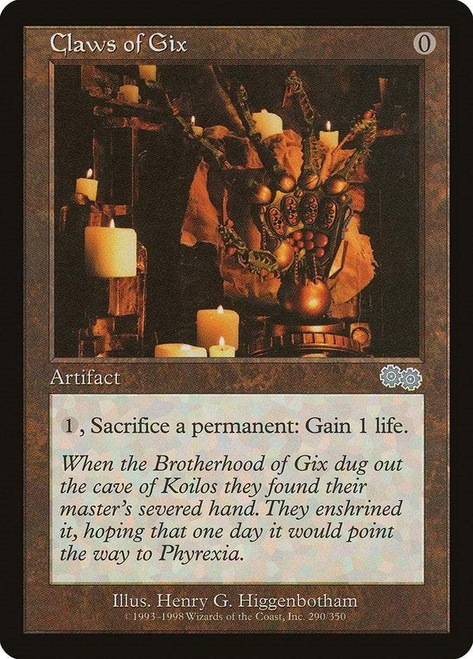Image for Claws of Gix (290) [Urza's Saga]