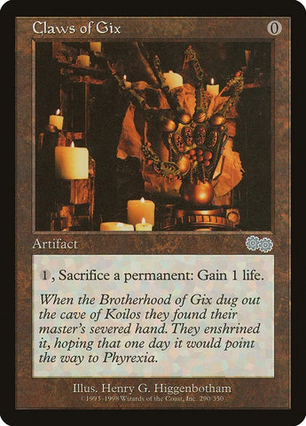 Image for Claws of Gix (290) [Urza's Saga]