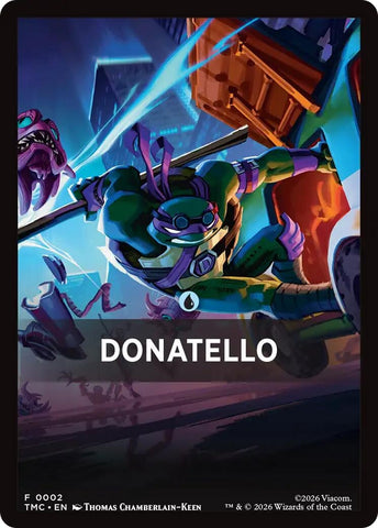 Image for Donatello Theme Card (2) (Commander: Teenage Mutant Ninja Turtles) - Magic: The Gathering