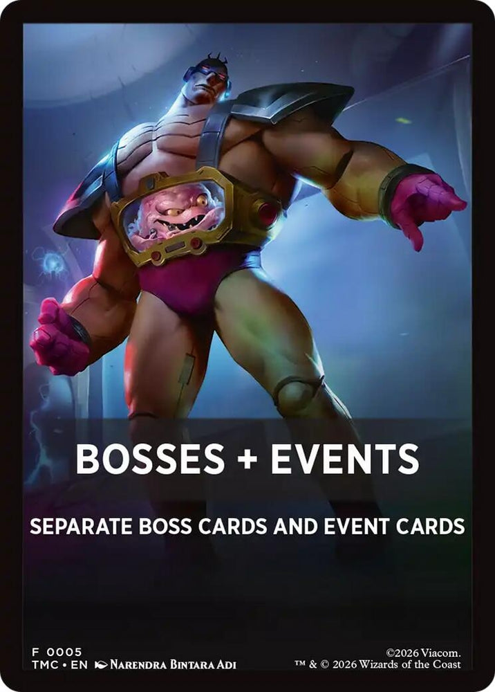 Image for Bosses + Events (5) (Commander: Teenage Mutant Ninja Turtles) - Magic: The Gathering
