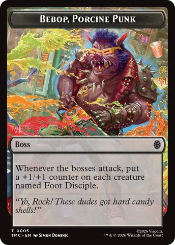Image for Bebop, Porcine Punk (5) (Commander: Teenage Mutant Ninja Turtles) - Magic: The Gathering