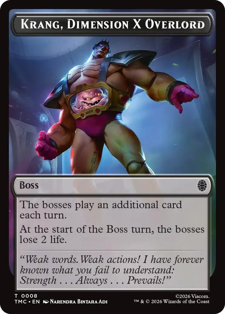 Image for Krang, Dimension X Overlord (8) (Commander: Teenage Mutant Ninja Turtles) - Magic: The Gathering