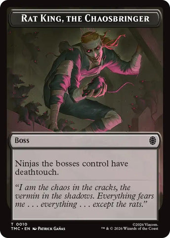 Image for Rat King, The Chaosbringer (10) (Commander: Teenage Mutant Ninja Turtles) - Magic: The Gathering