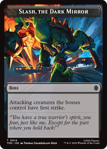 Image for Slash, The Dark Mirror (14) (Commander: Teenage Mutant Ninja Turtles) - Magic: The Gathering