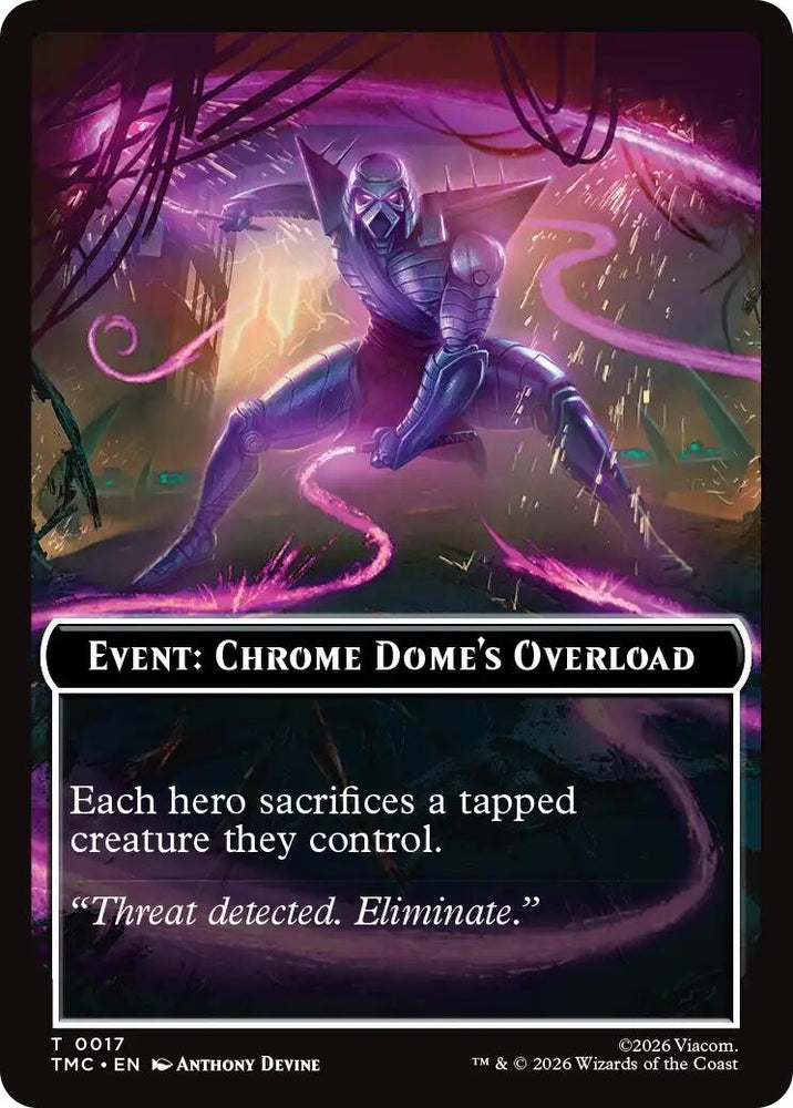 Image for Event: Chrome Dome's Overload (17) (Commander: Teenage Mutant Ninja Turtles) - Magic: The Gathering