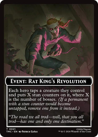Image for Event: Rat King's Revolution (21) (Commander: Teenage Mutant Ninja Turtles) - Magic: The Gathering