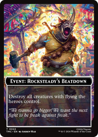 Image for Event: Rocksteady's Beatdown (22) (Commander: Teenage Mutant Ninja Turtles) - Magic: The Gathering