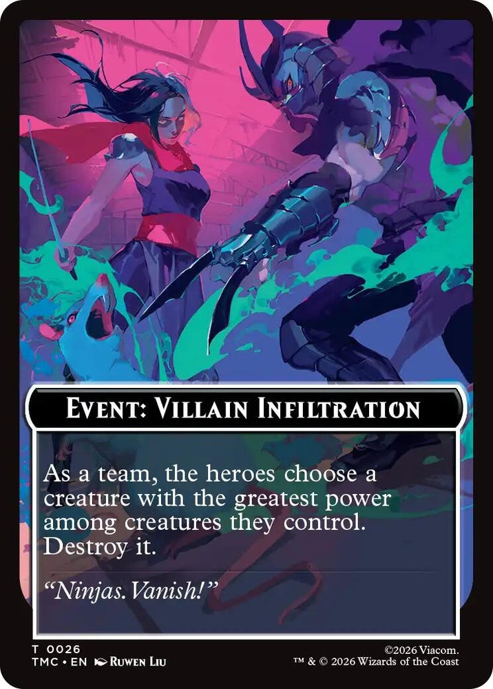 Image for Event: Villain Infiltration (26) (Commander: Teenage Mutant Ninja Turtles) - Magic: The Gathering