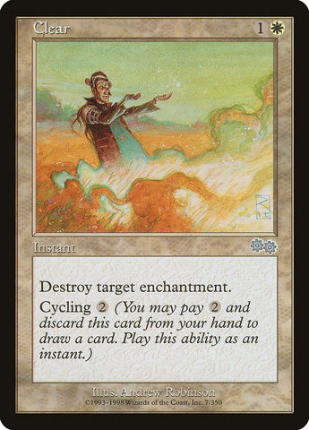 Image for Clear (7) [Urza's Saga]