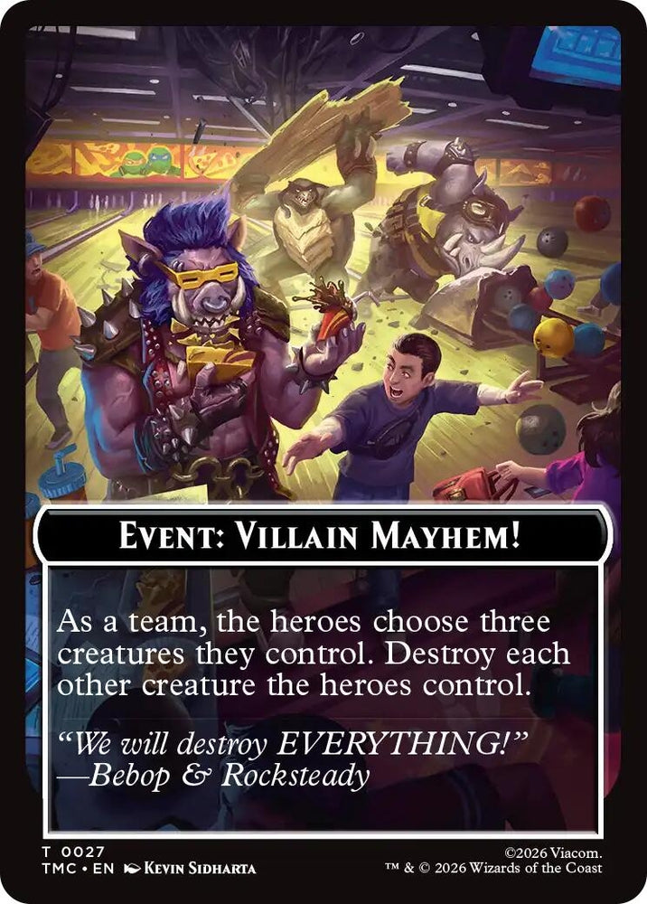 Image for Event: Villain Mayhem! (27) (Commander: Teenage Mutant Ninja Turtles) - Magic: The Gathering