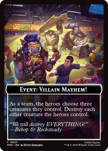 Image for Event: Villain Mayhem! (27) (Commander: Teenage Mutant Ninja Turtles) - Magic: The Gathering