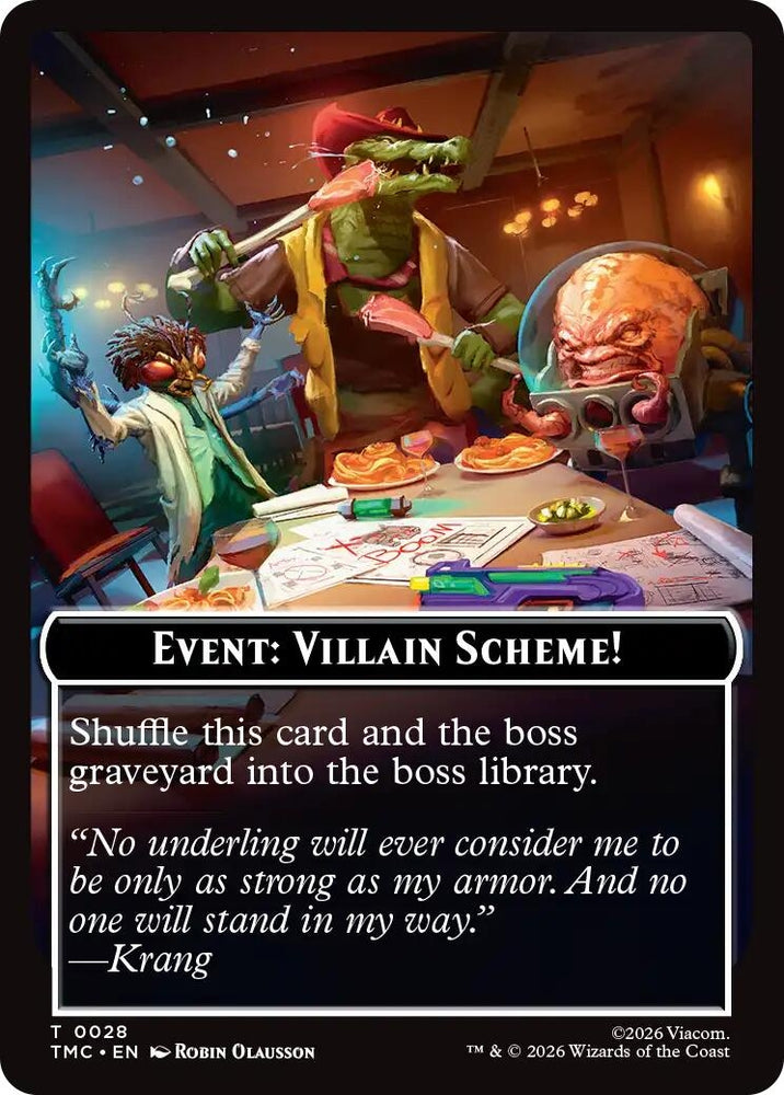 Image for Event: Villain Scheme! (28) (Commander: Teenage Mutant Ninja Turtles) - Magic: The Gathering