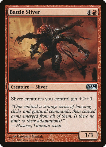 Image for Battle Sliver (128) [Magic 2014 (M14)]