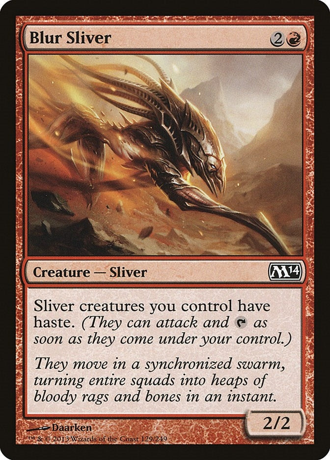 Image for Blur Sliver (129) [Magic 2014 (M14)]