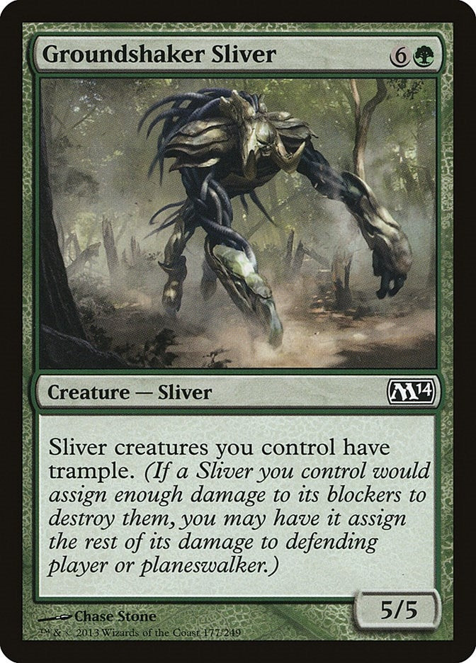 Image for Groundshaker Sliver (177) [Magic 2014 (M14)]