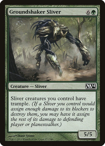 Image for Groundshaker Sliver (177) [Magic 2014 (M14)]
