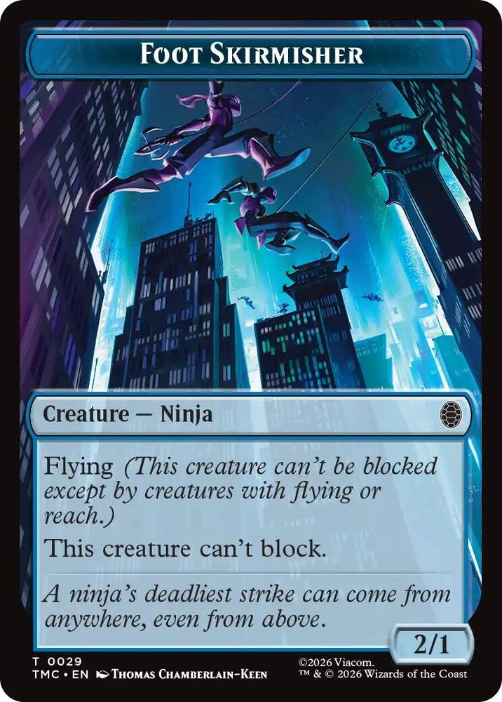 Image for Foot Skirmisher (29) (Commander: Teenage Mutant Ninja Turtles) - Magic: The Gathering