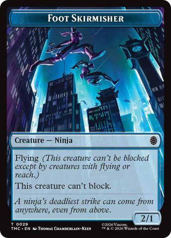 Image for Foot Skirmisher (29) (Commander: Teenage Mutant Ninja Turtles) - Magic: The Gathering