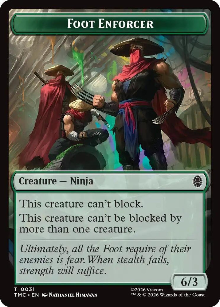 Image for Foot Enforcer (31) (Commander: Teenage Mutant Ninja Turtles) - Magic: The Gathering