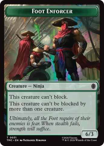 Image for Foot Enforcer (31) (Commander: Teenage Mutant Ninja Turtles) - Magic: The Gathering