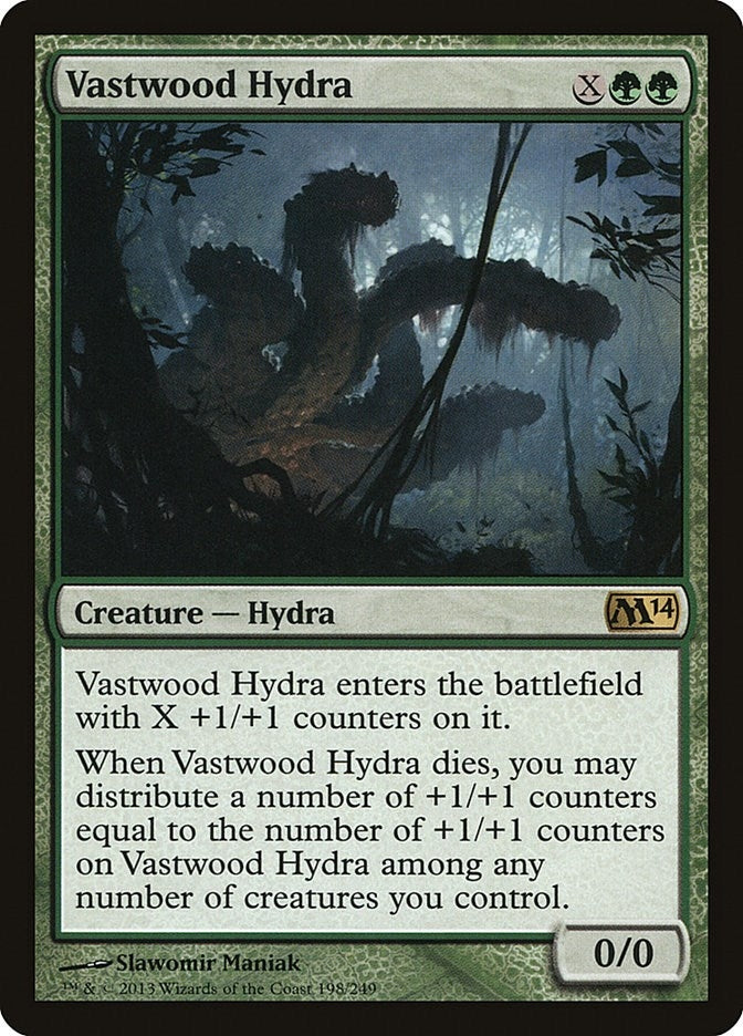 Image for Vastwood Hydra (198) [Magic 2014 (M14)]