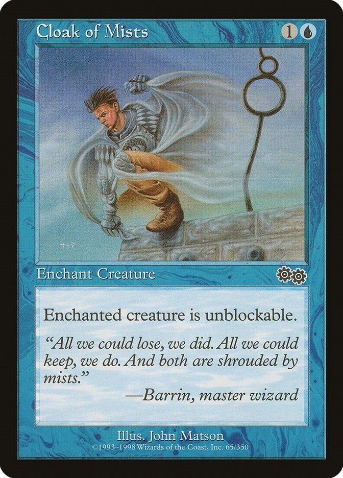 Image for Cloak of Mists [Urza's Saga]