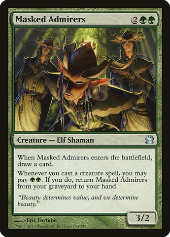 Image for Masked Admirers (154) [Modern Masters]