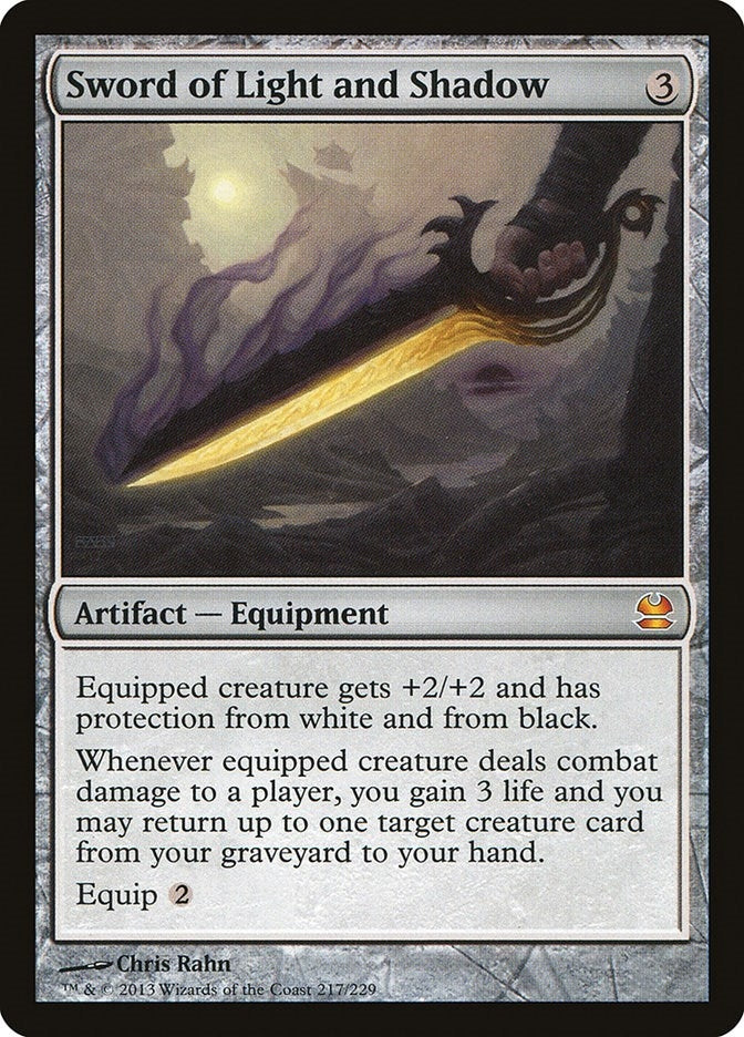 Image for Sword of Light and Shadow (217) [Modern Masters]