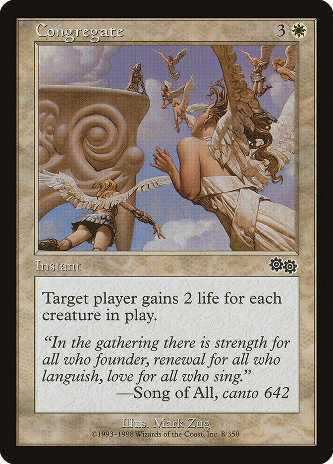 Image for Congregate (8) [Urza's Saga]
