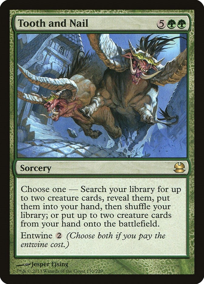 Image for Tooth and Nail (170) [Modern Masters]