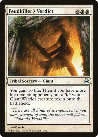 Image for Feudkiller's Verdict (15) [Modern Masters]