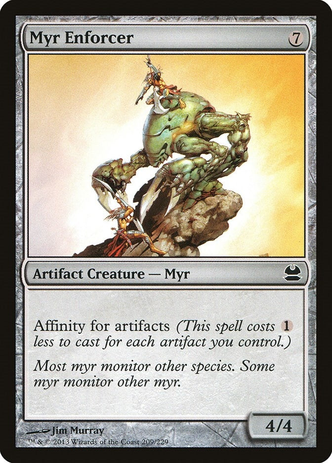 Image for Myr Enforcer (209) [Modern Masters]