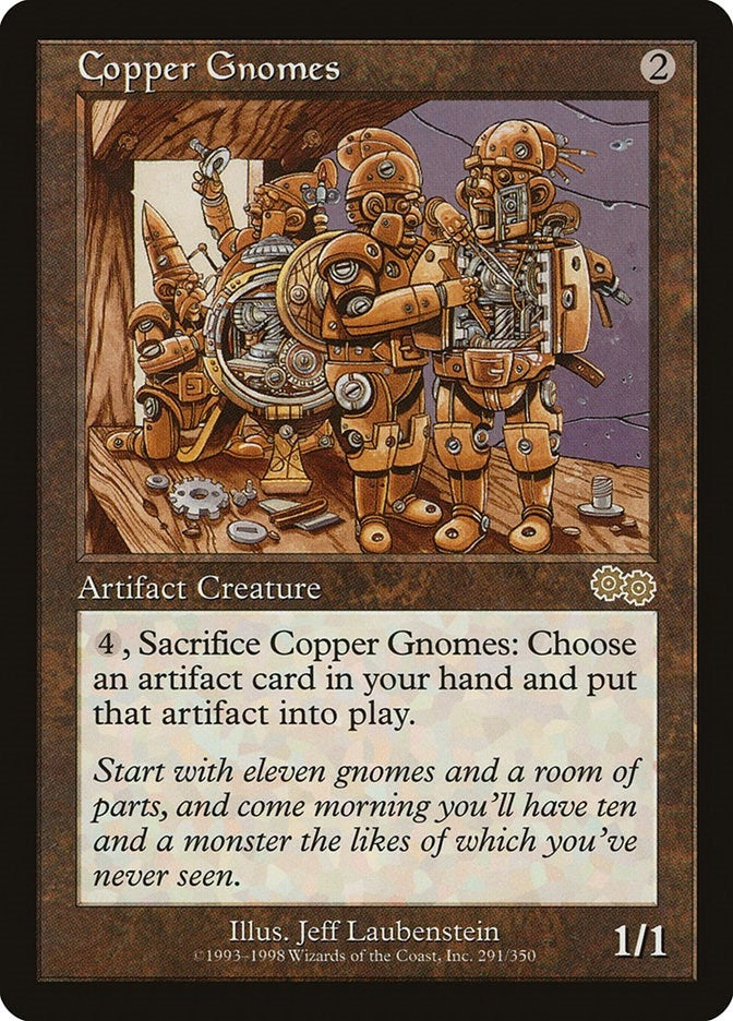 Image for Copper Gnomes (291) [Urza's Saga]