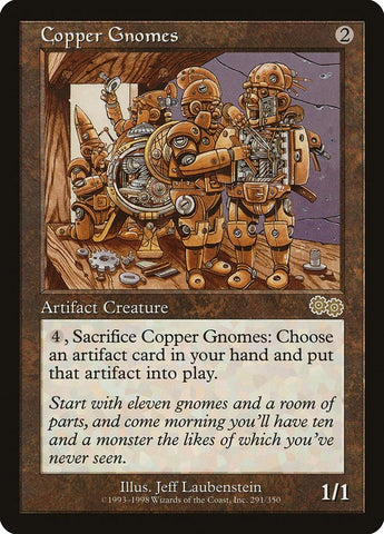 Image for Copper Gnomes (291) [Urza's Saga]