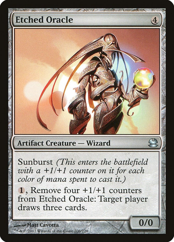Image for Etched Oracle (206) [Modern Masters]