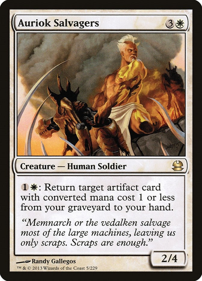 Image for Auriok Salvagers (5) [Modern Masters]