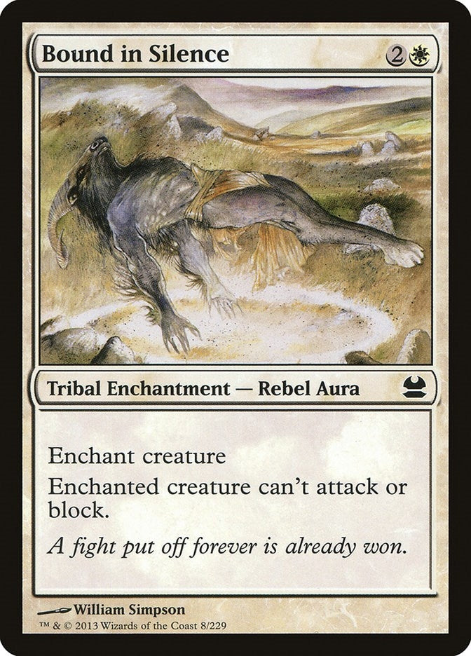 Image for Bound in Silence (8) [Modern Masters]