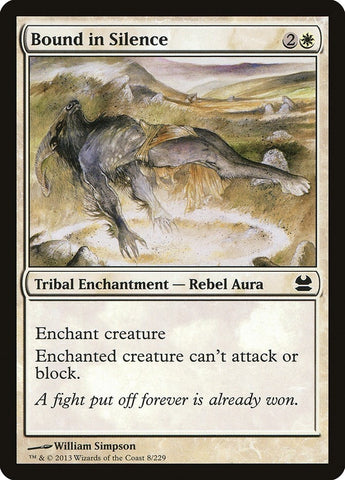 Image for Bound in Silence (8) [Modern Masters]
