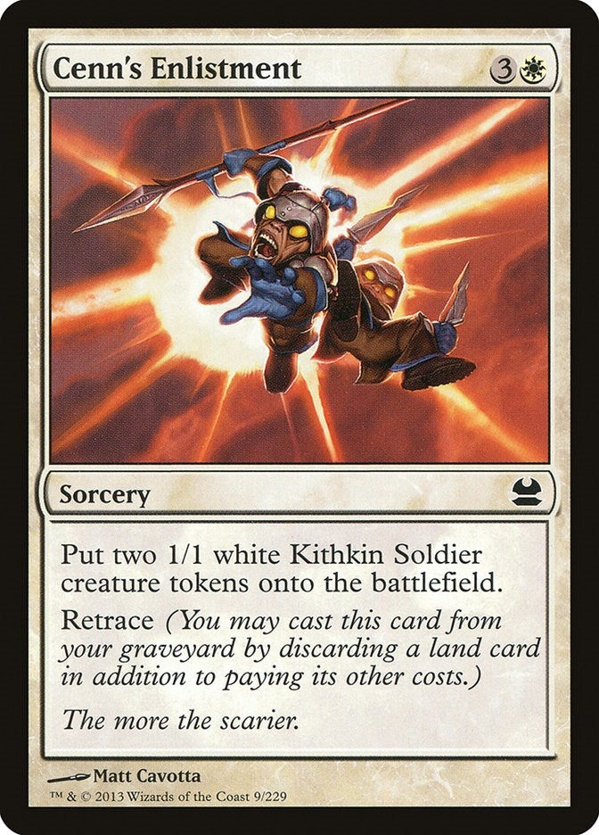 Image for Cenn's Enlistment (9) [Modern Masters]