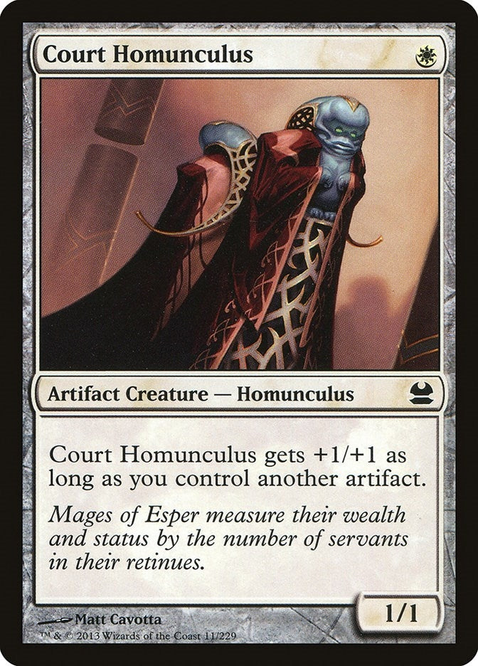 Image for Court Homunculus (11) [Modern Masters]