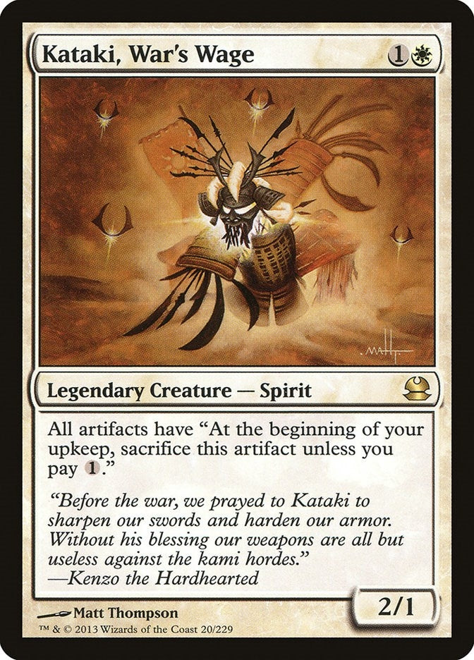 Image for Kataki, War's Wage (20) [Modern Masters]