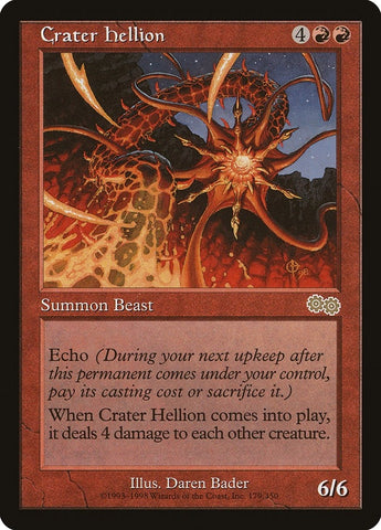 Image for Crater Hellion (179) [Urza's Saga]