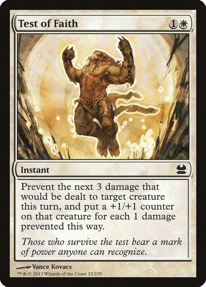 Image for Test of Faith (33) [Modern Masters]