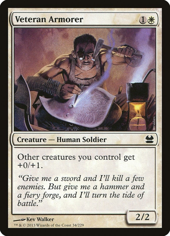 Image for Veteran Armorer (34) [Modern Masters]
