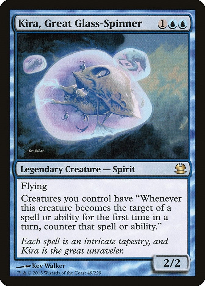 Image for Kira, Great Glass-Spinner (49) [Modern Masters]
