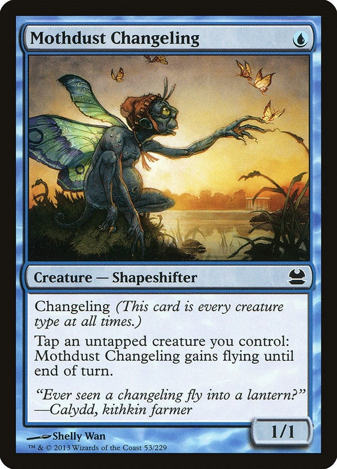 Image for Mothdust Changeling (53) [Modern Masters]