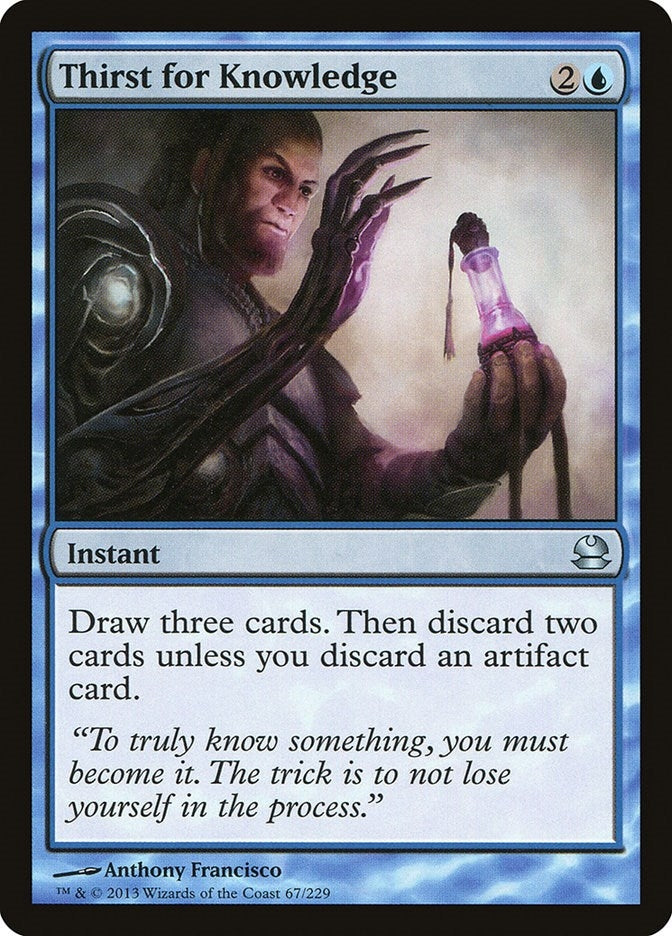 Image for Thirst for Knowledge (67) [Modern Masters]