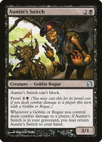Image for Auntie's Snitch (72) [Modern Masters]